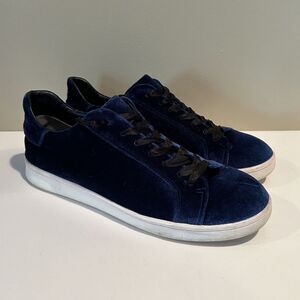 Circus by Sam Edelman‎ Caprice Navy Velvet Sneakers womens 9